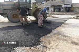 آغاز لکه گیری معابر آبادان