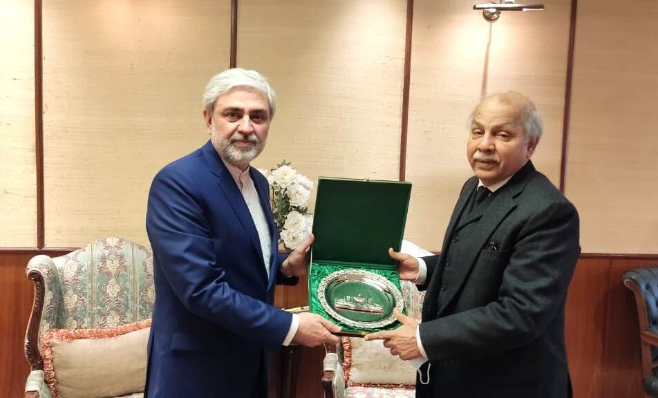 دیدار سفیر ایران با رئیس دستگاه قضایی پاکستان