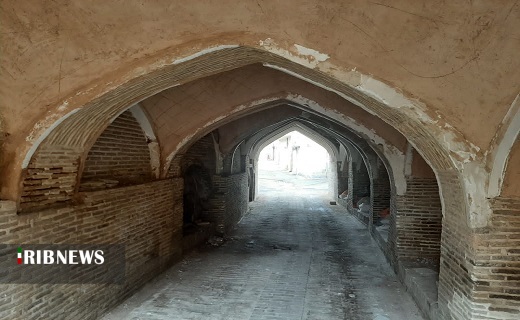 مرمت ساباط تاریخی کاروان در دزفول عکس