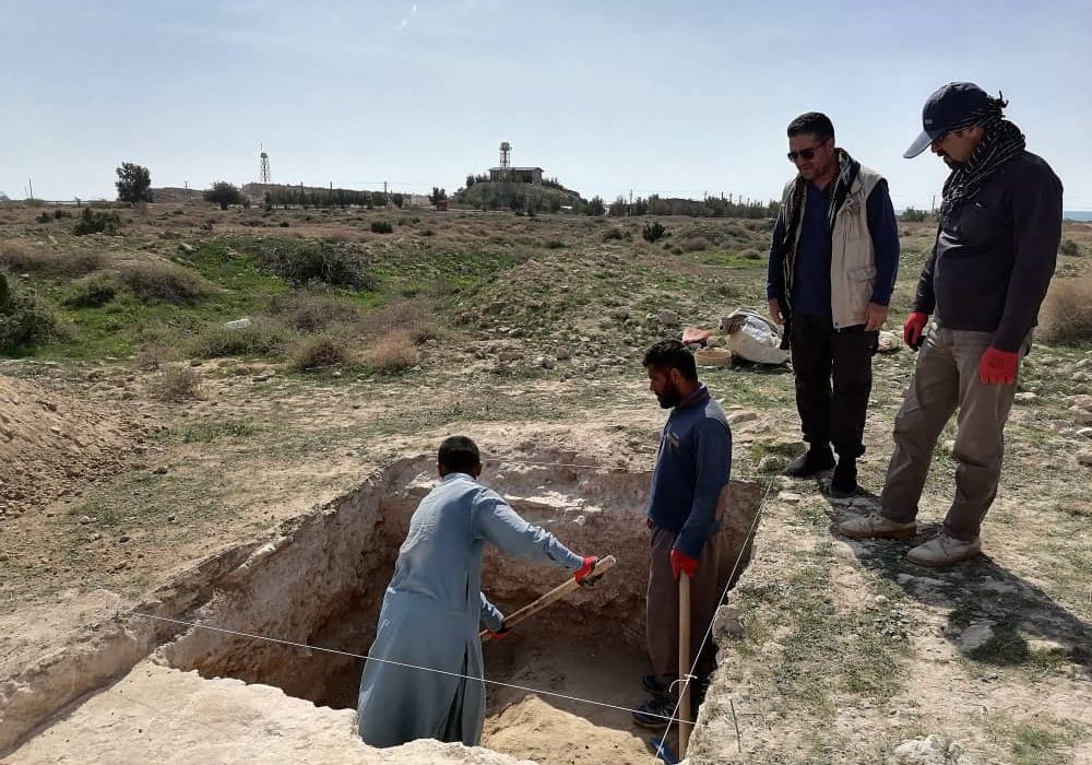 عملیات گمانهزنی در بندر تاریخی نجیرم در دیر آغاز شد