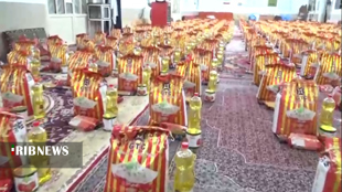 ادامه کمک مومنانه بسیج ناحیه خرم آباد