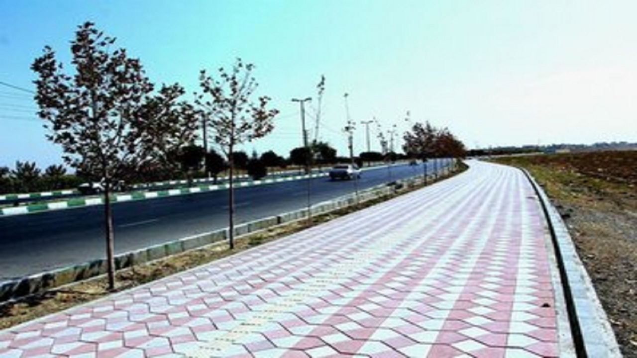 احداث جاده تندرستی در کمربندی گلستان
