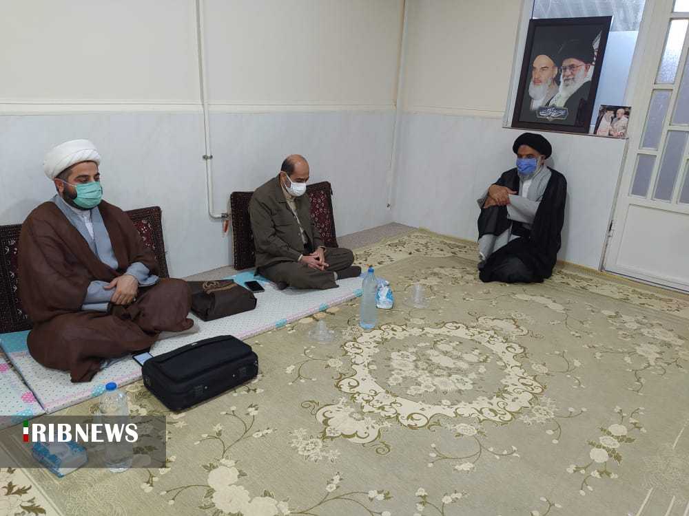 دیدار مدیر عامل بنیاد کرامت رضوی با نماینده ولی فقیه در خوزستان