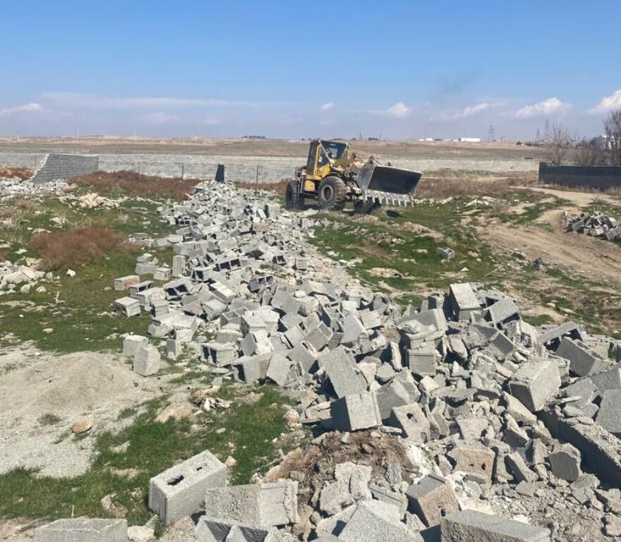 ازاد سازی 65 هکتار اراضی کشاورزی از دست متصرفان