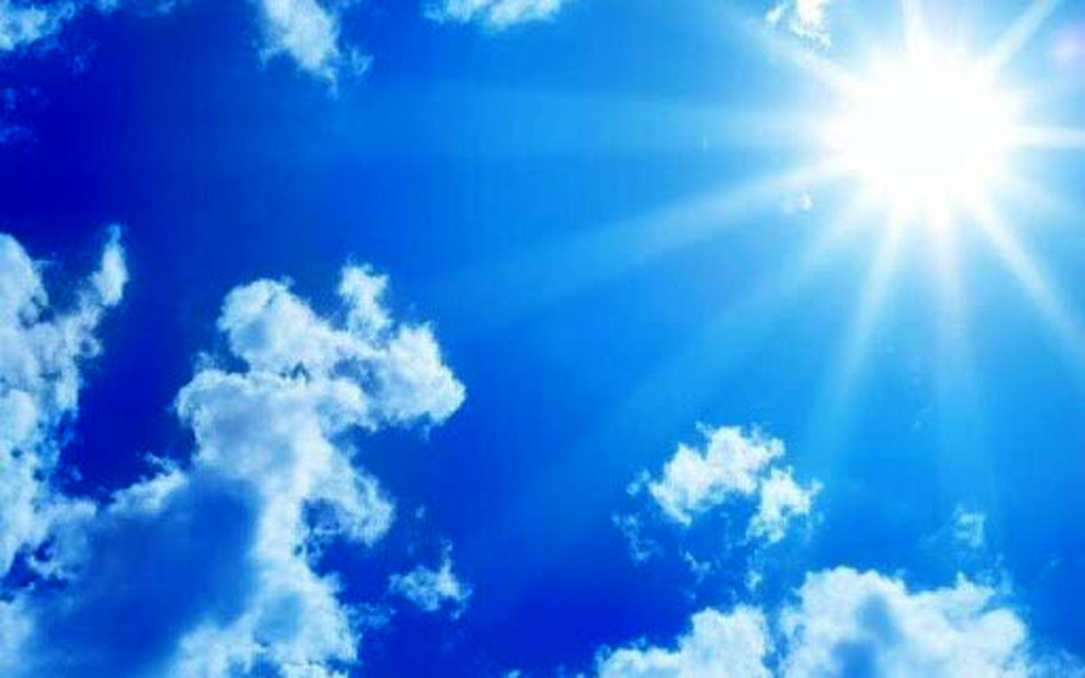تابش آفتاب زمستانی در مازندران