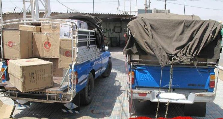 کشف محموله ۲ میلیاردی قاچاق در خاتم