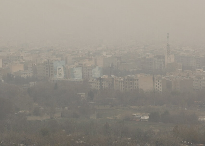 سطح آلودگی زیاد برای تنفس اراکی ها