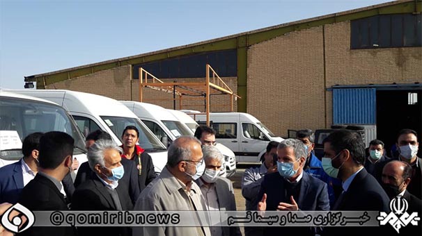 بازدید دبیر شورای عالی مناطق آزاد کشور از ۵ واحد صنعتی قم