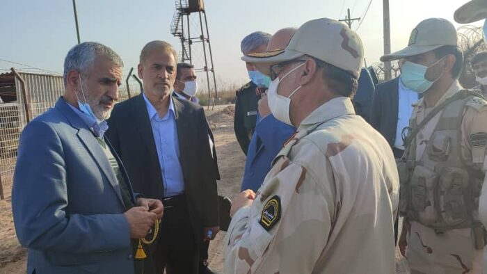 بازدید معاون امنیتی و انتظامی وزیر کشور از مرزهای خوزستان