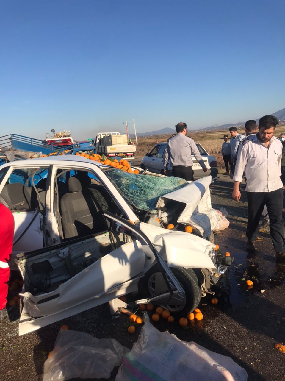 تصادف مرگبار در جاده سیاهکل به سنگر