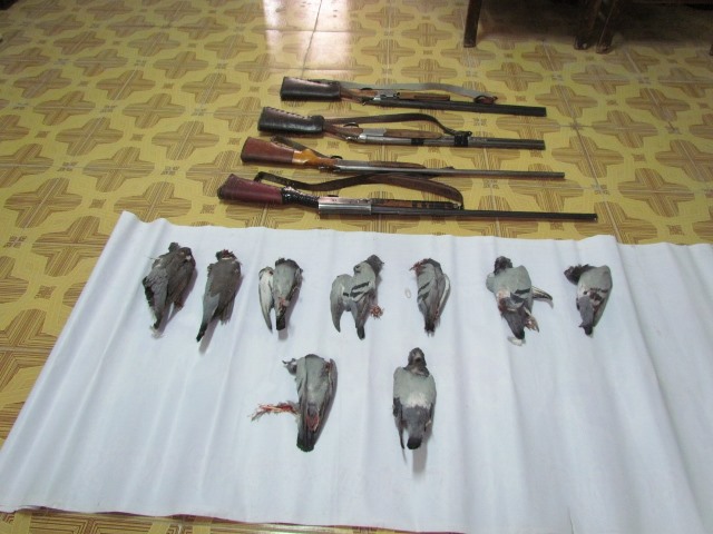 دستگیری چهار شکارچی غیرمجاز در ابرکوه