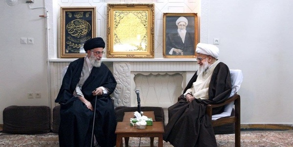 مراسم بزرگداشت مرحوم آیتالله صافی گلپایگانی از سوی رهبر انقلاب