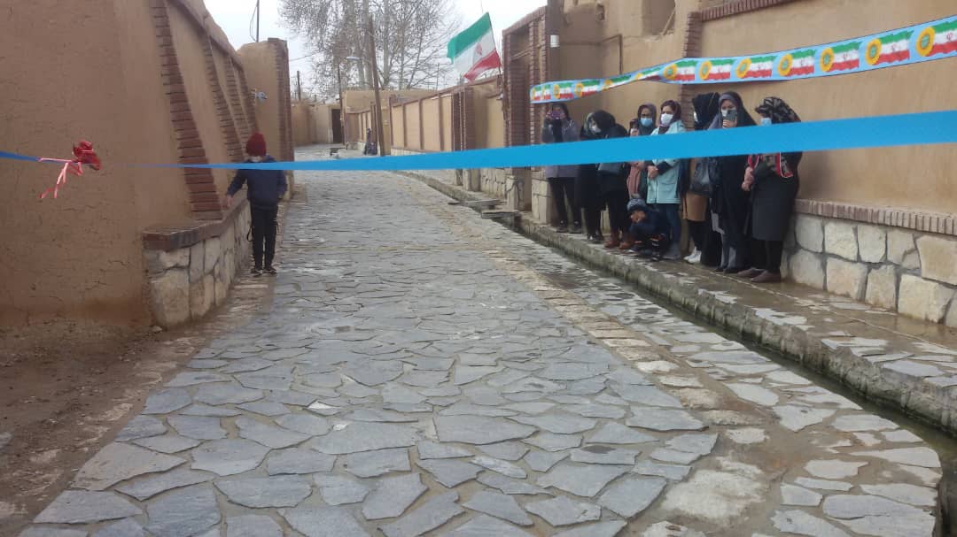 افتتاح طرح هادی در روستای فیروزی آباده