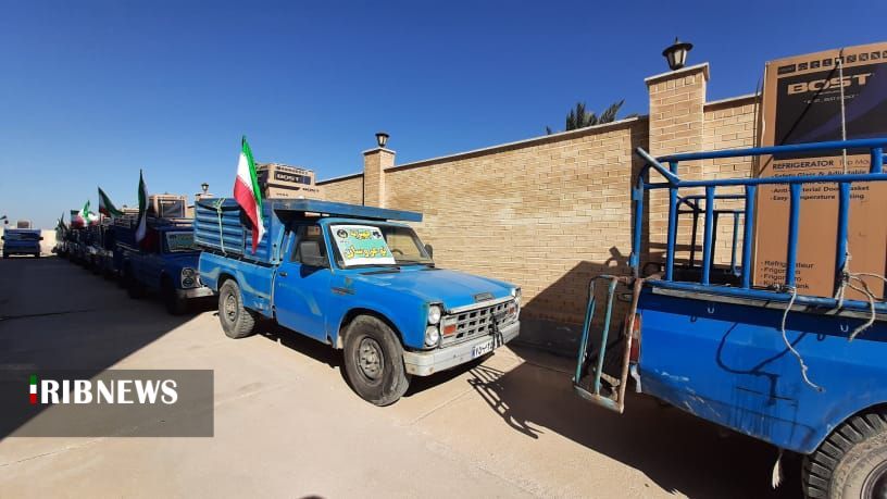 اهدای جهیزیه به نوعروسان اروندکناری