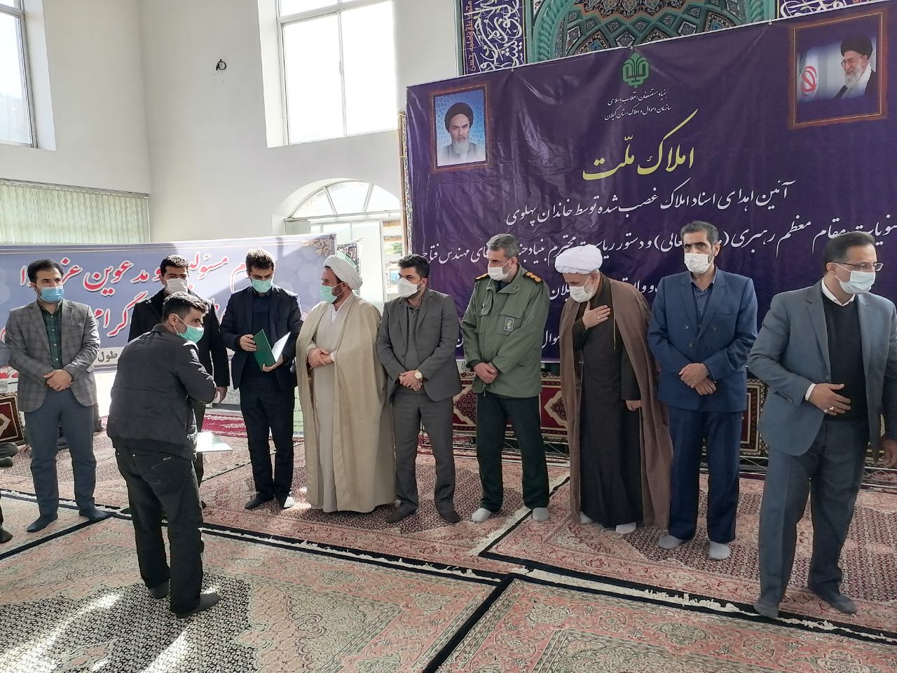 واگذاری ۸۰۰ فقره سند املاک بنیاد علوی در شرق گیلان