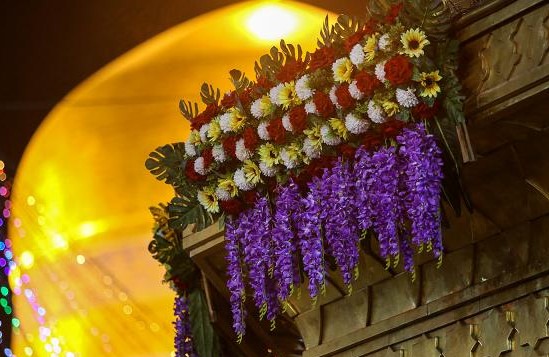 حال و هوای حرم مطهر رضوی در شب میلاد امام جواد(ع)