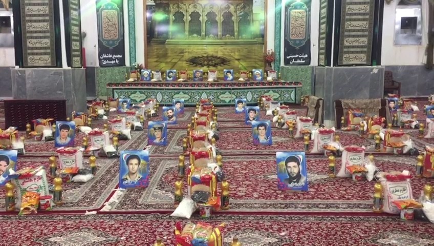 توزیع ۱۲۰ بسته معیشتی بین نیازمندان آران و بیدگلی