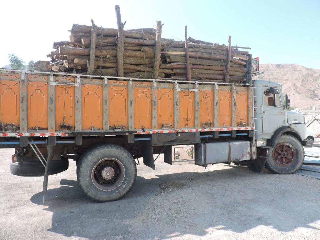 کشف ۱۰ تن چوب جنگلی قاچاق درارسنجان