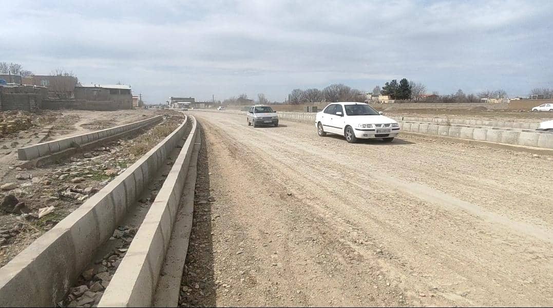 یکی از مسیرهای دسترسی روستایی در ساوجبلاغ رفع معارض شد
