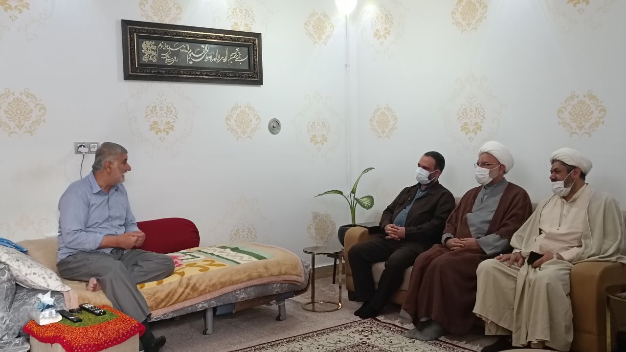 دیدار با یادگاران دفاع مقدس در روز جانباز
