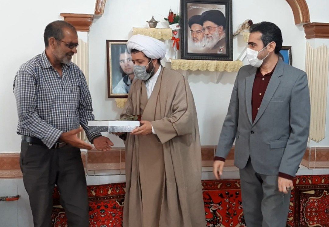 دیدار با ۳ تن از جانبازان روستای عبدل آباد شهرستان مه ولات
