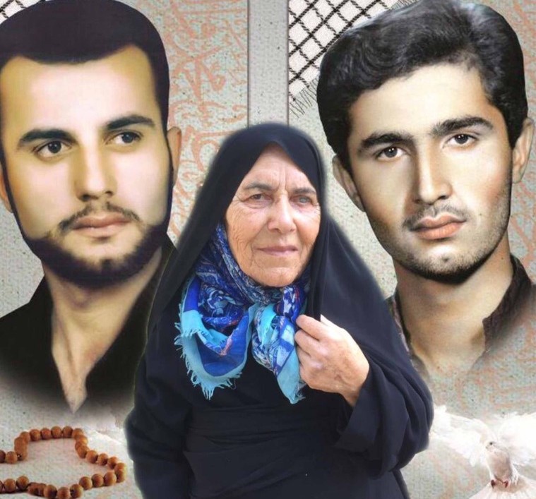 درگذشت مادر شهیدان تسلیمی در فومن