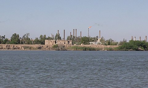 ساحل خواری در جزیره آبادان