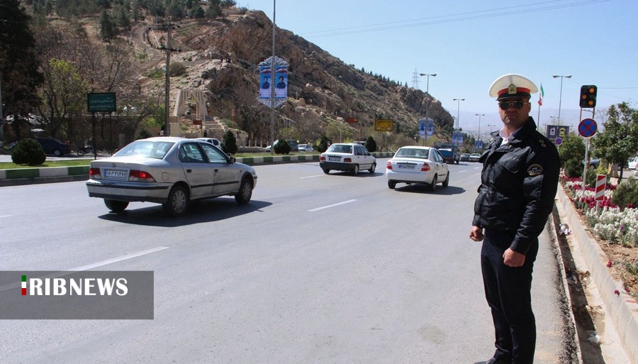 ترافیک روان در ورودهای شیراز