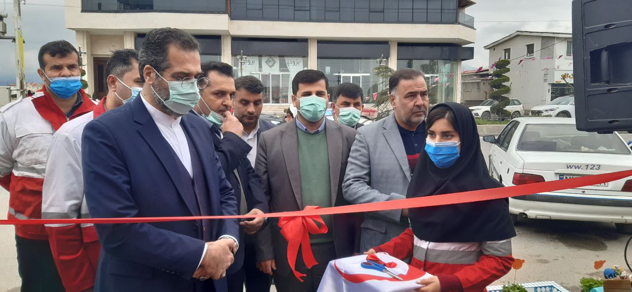 فعالیت فعالان هلال احمر در شهرستان نور