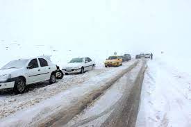 بارش شدید برف در برخی محورهای کوهستانی زنجان
