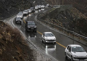 ترافیک پر حجم در جاده‌های مازندران