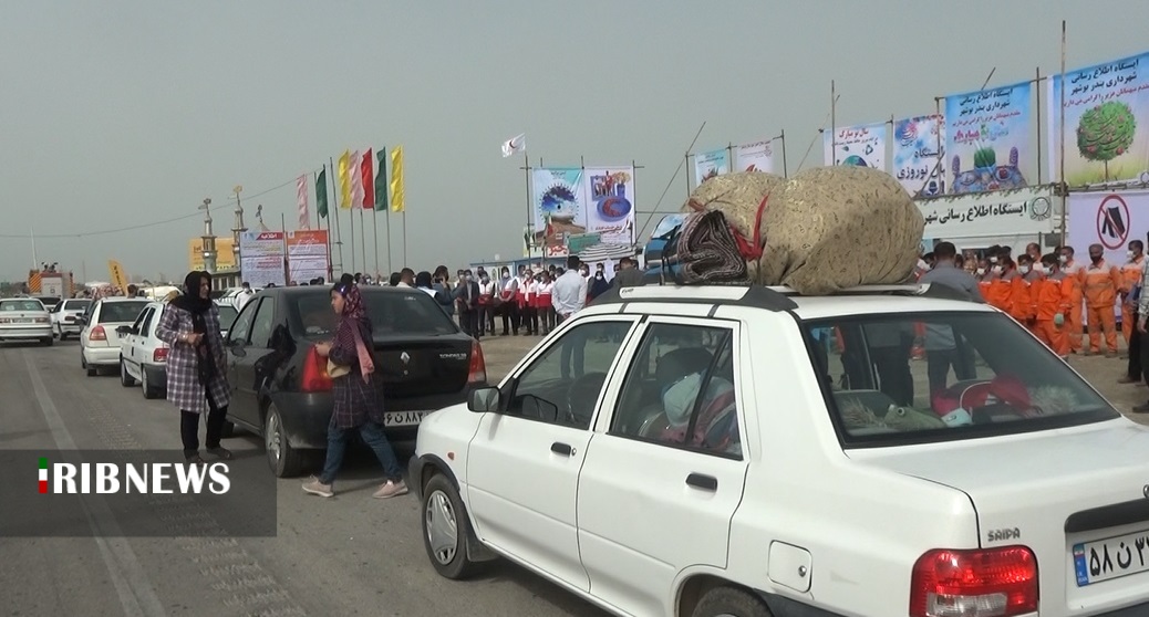 افزایش ۵۸ درصدی ورود خودرو‌های مسافران نوروزی به استان بوشهر