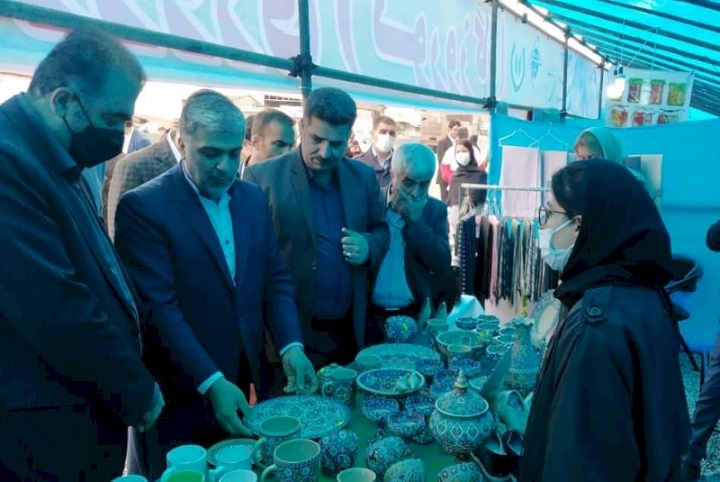 افتتاح نوروزگاه صنایع‌دستی در قائم‌شهر
