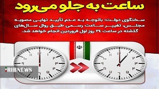 تغییر ساعت رسمی کشور؛امشب