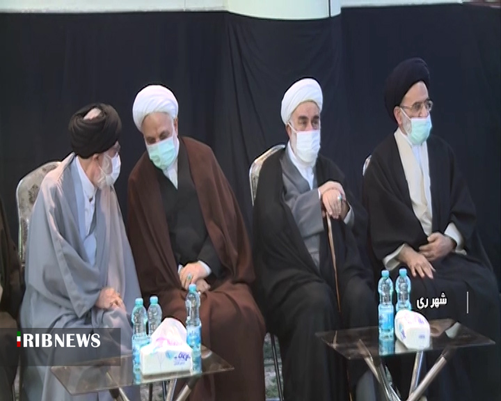 مراسم ترحیم و گرامیداشت آیت الله ری شهری برگزار شد
