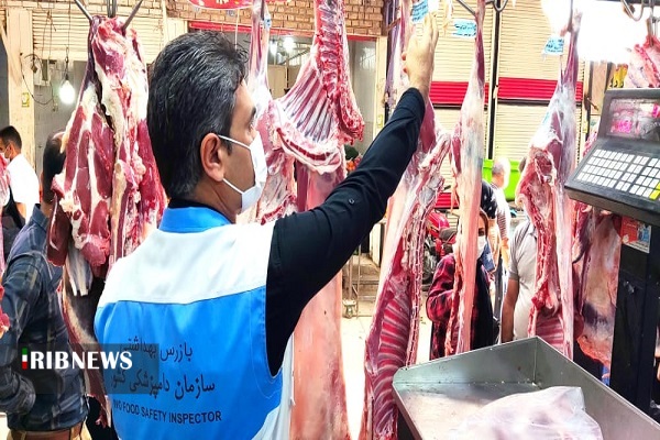 کشف و ضبط ۴ لاشه گوشت غیرمجاز در شوشتر