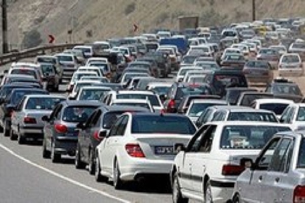 ازدحام شدید در مسیر خروجی استان بوشهر به فارس