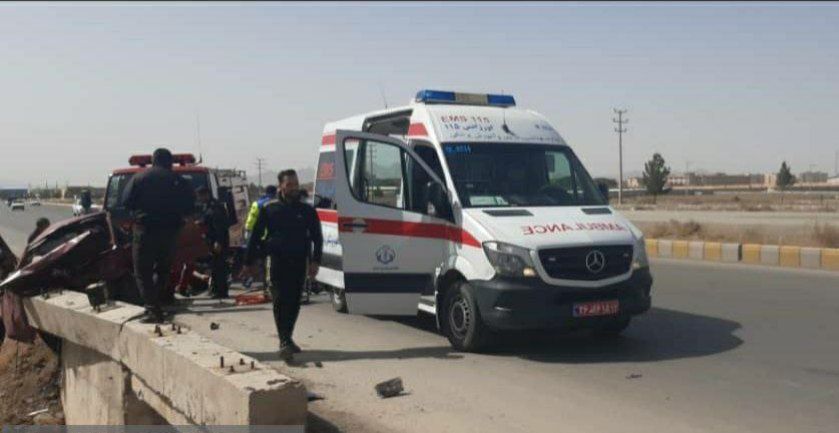 یک کشته و چهار مصدوم در حادثه رانندگی تربت حیدریه