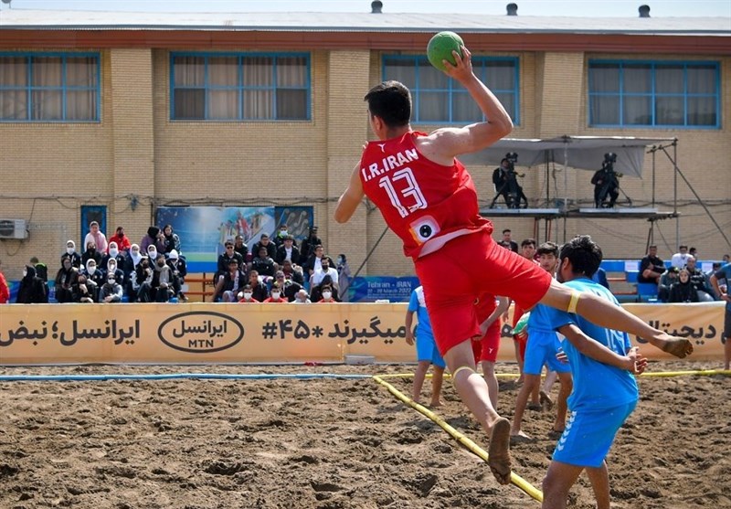ایران قهرمان هندبال ساحلی جوانان آسیا در تهران