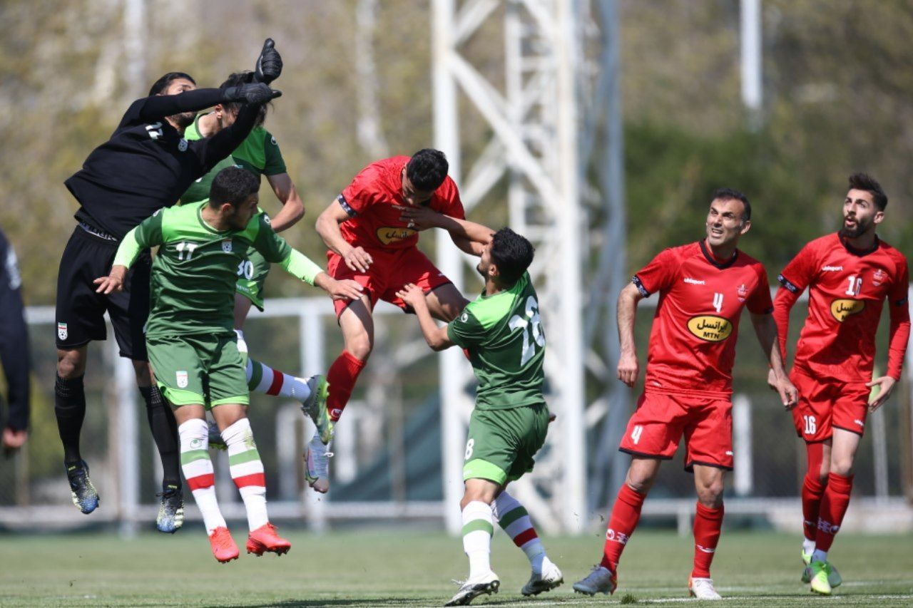 برتری تیم امید مقابل پرسپولیس