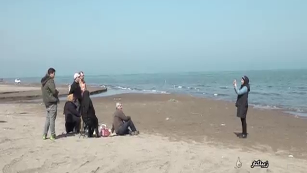 استقبال مسافران نوروزی از سواحل گیلان