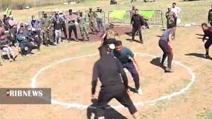 برگزاری رزمایش پنج پنج در لرستان