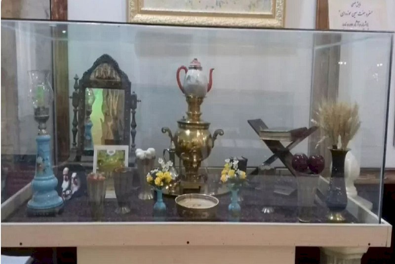 نمایش سفره هفت‌سین قاجاری در موزه حرم حضرت معصومه (س)