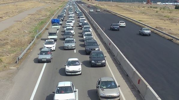ترافیک در جادههای گیلان آرام و روان