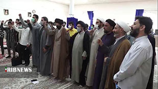 تجمع طلاب لرستان در اعتراض به حادثه حرم مطهر رضوی