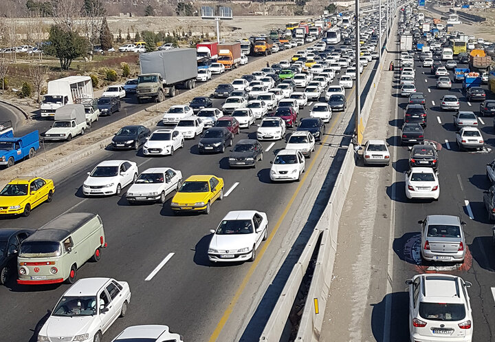 افزایش ۱۳۰ درصدی ترافیک شهر اصفهان