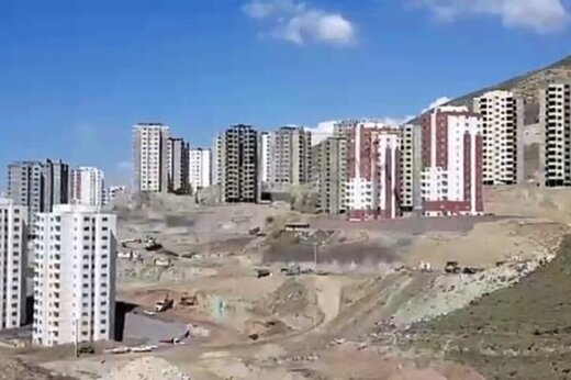 تحویل بخشی از زمین طرح نهضت ملی مسکن پردیس به پیمانکار