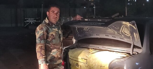 کشف محموله زغالِ بلوط در بویراحمد