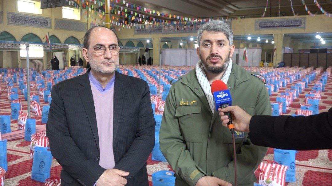 توزیع هزار و ۵۰۰ بسته کمک مومنانه در بابلسر