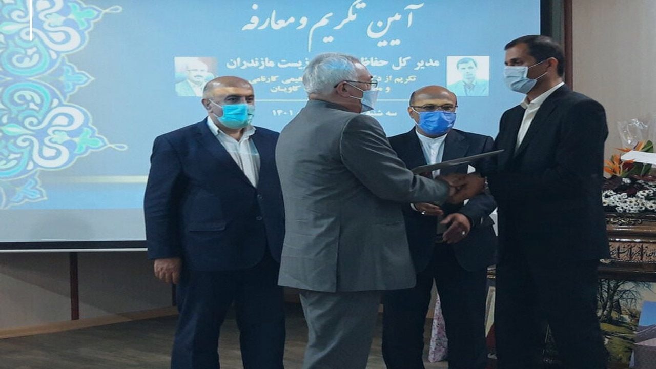معارفه سرپرست جدید اداره کل محیط زیست مازندران